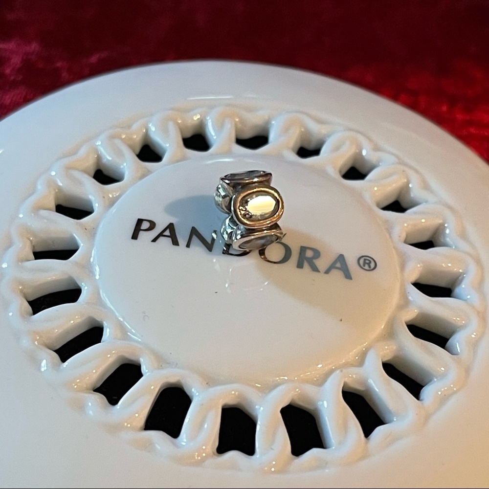 Pandora Clear Oval Lights Charm